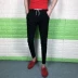 Anh chàng tinh thần xã hội nhanh nhẹn Li Yaoyang với phiên bản Hàn Quốc tự tu luyện căng mọng quần bó sát nam nhỏ quần âu nam đẹp Crop Jeans