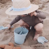 Детская пляжная игрушка, большой детский комплект, лопата для игры с песком для игр в воде для ванны, 8 шт