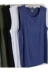 Thể dục vest nam phương thức cộng với phân bón XL phần mỏng rộng vai không đáy vest vest dale loose không tay