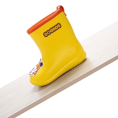 Дождь обувь детская охватывает 新款巴布豆男女中小童防滑水鞋宝宝雨靴水靴小童幼儿园小孩防水鞋