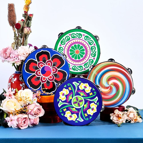 Профессиональный барабан, бубен для детского сада, погремушка, ударные инструменты