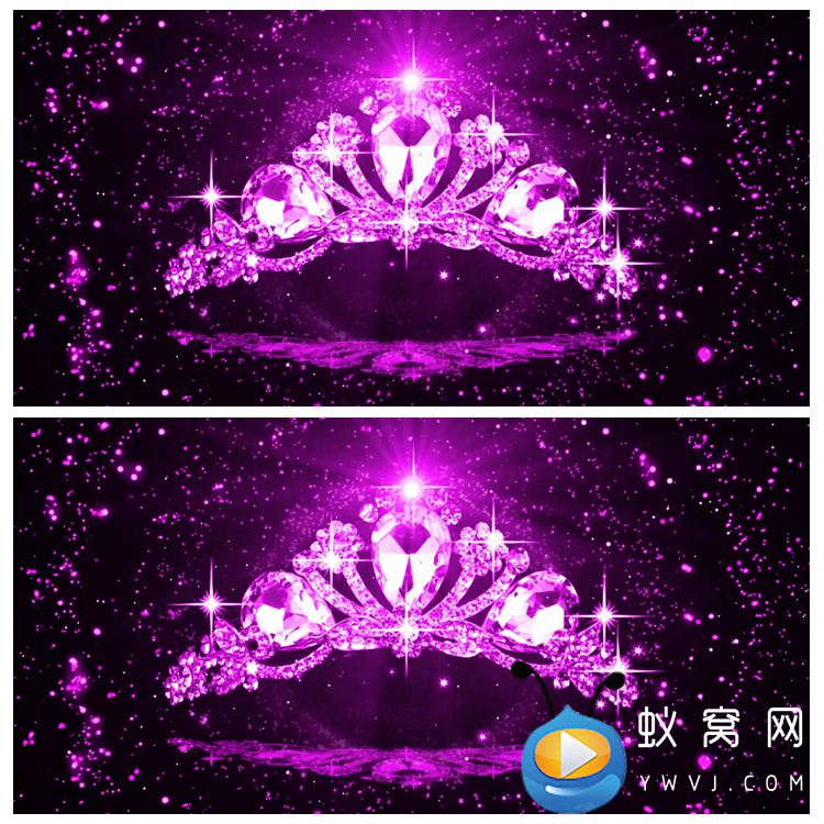 S3091《小公主》少儿节目晚会舞台舞美LED动态背景视频素材