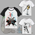 Pirates Ais Lufei Sauron Phim Hoạt Hình Anime Trung Nhân Dân Tệ Ngắn Tay Áo T-Shirt Mùa Hè Quần Áo Rộng Vua Sinh Viên Nam Giới và phụ nữ hình dán sticker công chúa Carton / Hoạt hình liên quan