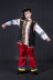 New Qingyi tùy chỉnh cao cấp dân tộc Yao quần áo vest khiêu vũ sân khấu biểu diễn quốc gia gió quần áo nam - Trang phục dân tộc