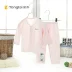 Tongtai bé bộ đồ lót cotton mùa hè phần mỏng 3-18 tháng bé dài tay đồ ngủ sơ sinh quần áo Quần áo lót