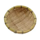 Бамбуковые корзины для хранения корзин с бамбуком из риса Luo, бамбуковая корзина ручной работы на ферме бамбук сито круглое пышное печать бамбука Бесплатная доставка