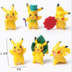 Trang trí bánh Pikachu 6 đồ chơi Pikachu văn phòng trang trí cảnh trang trí siêu dễ thương hơn Kaqiu - Trang trí nội thất phụ kiện trang trí bàn làm việc Trang trí nội thất