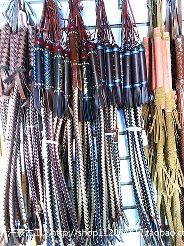 Plord Cross Schippe Prairin Specialty Mongolian Mongolian Spechrode Fun Person Pony Whip Внутренний Монголия ремесла оптом