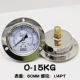 YN-60ZT trục cạnh chống sốc đồng hồ đo áp suất dầu đồng hồ đo áp suất thủy lực máy đo áp suất nước áp suất không khí chống sốc 0-250kg