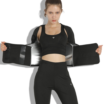 爆汗服女套装运动出汗服跑步发汗暴汗服上衣健身爆汗裤高腰排汗裤