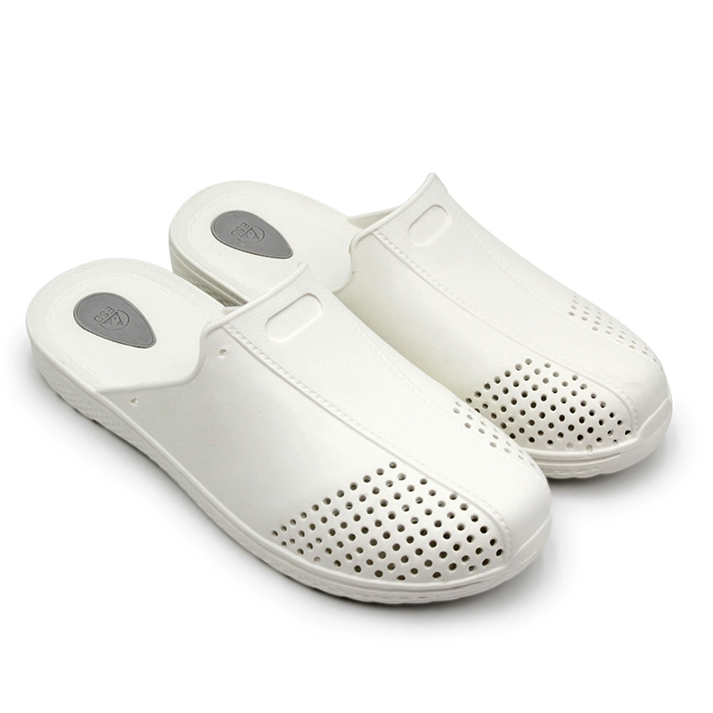 Dép y tế chống tĩnh điện nam nữ không gót thoải mái nhẹ nhàng giày dép phòng sạch phòng thí nghiệm thoáng khí 