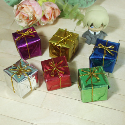 taobao agent Small three dimensional gift box, accessory, 2.4cm