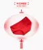 6 quần lót đỏ nữ cotton đỏ năm sinh thành thị nữ sinh viên làm đẹp cotton kháng khuẩn 100% quần nữ - Cặp đôi