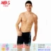 Bộ quần áo thể thao nam chính hãng thương hiệu Hua Weisi võ sĩ 5 điểm quần bơi thời trang màu đen cỡ lớn 83307 - Nam bơi đầm