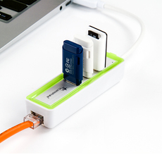 3G-модем 源欣高速3.0usb分线器网卡hub集线器usb3.0有线外置网卡支持平板