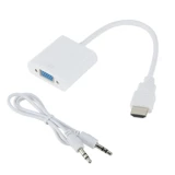 HDMI в VGA Converter High -Definition Проекционная транзитная транзитная транзитная ноутбук