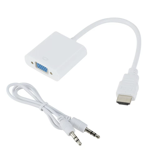 HDMI в VGA Converter High -Definition Проекционная транзитная транзитная транзитная ноутбук