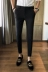Mùa xuân mới màu đen quần dài quần âu nam giới của Hàn Quốc thanh niên chân quần nam tự trồng chín điểm xu hướng quần