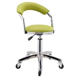 Барная кресло Вращающийся вращающийся стул, предоставленный современным минималистским высоким креслом с задним кругим круглым круглое стул Круглый стул