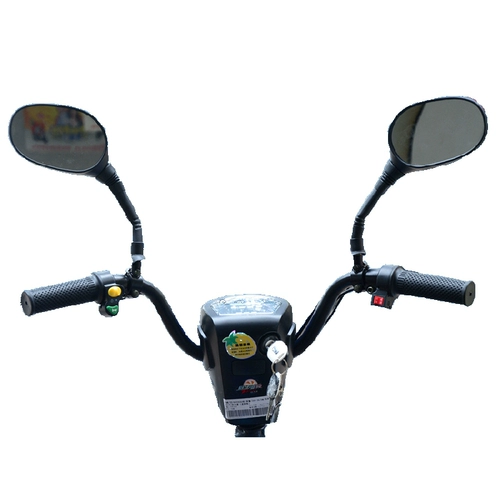 Маленький светоотражающий модифицированный электромобиль, универсальный зеркало заднего вида, педали с аккумулятором, велосипед, 8мм