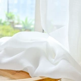 Белая ткань, марлевая штора, сделано на заказ