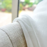 Белая ткань, марлевая штора, сделано на заказ