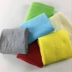 Tinh khiết bông t-shirt đơn jersey vải dệt kim mùa xuân gần gũi và phần mỏng của một tổ chức phi huỳnh quang đại lý đồng bằng Qiuyiqiuku - Vải vải tự làm Vải vải tự làm