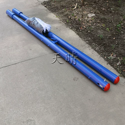 На открытом воздухе земля -заземляющая земля для волейбола на пляжный волейбол/похороненная стойка сетки с газовым рядом