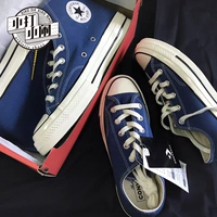 Converse Converse 1970S Giày nam màu xanh hải quân tiêu chuẩn Samsung và giày vải cao và thấp 162055C 162064C - Plimsolls giày bitis nữ