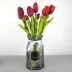 Bình thủy tinh màu origami chai thủy tinh nhà máy tính để bàn Châu Âu mờ hoa sắp xếp trang trí thủy canh chai trang trí - Vase / Bồn hoa & Kệ Vase / Bồn hoa & Kệ