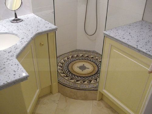 Мраморная мозаика ручной мозаики