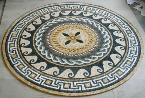 Мраморная мозаика ручной мозаики