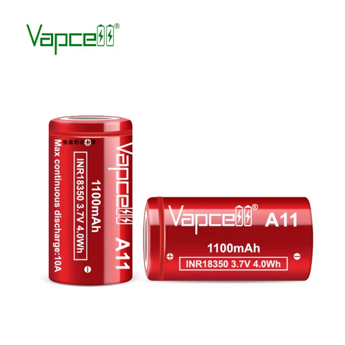 Vapcell inr18350 1100mah M11 F14 1400 10a Dowry High -Capacity Power Battery