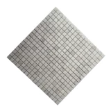 Джазовая белая мозаичная каменная мраморная плитка