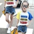 Cô gái quần short denim 2018 mùa hè mới Hàn Quốc phiên bản của thời trang cậu bé lớn lỗ lỏng 12-15 tuổi mặc 9 thủy triều 10 Quần jean