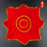 Танцевальный платок цветок скручивание янге -танцевального платка, утолщенный северо -восток два человека переносят в квадратный танец золотой бархатный шарф ось