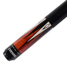 кий для бильярда cuesoul/q獣台球杆中式八黑8球杆大头杆16彩式九球杆16彩桌球杆