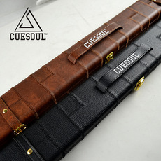 Аксессуары для бильярда cuesoul正品九球杆1/2分台球斯诺克小头杆3/4分台球杆盒