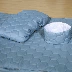 Hàn Quốc cao cấp bông denim bedspread thẩm mỹ viện tập vật lý trị liệu massage chà nhám dầu gội bedspread của custom-made - Trang bị tấm khăn trắng trải giường spa Trang bị tấm