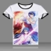 Bị đánh cắp Sao Ngày Tháng Chín 沧 月 Tháng Mười Anime Ngoại Vi Quần Áo Ngắn Tay Áo T-Shirt Nhật Bản Phiên Bản Phim Hoạt Hình Nam Giới và Phụ Nữ Tops Mùa Hè ảnh sticker Carton / Hoạt hình liên quan