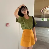 Приталенная юбка для школьников, высокая талия, А-силуэт, по фигуре