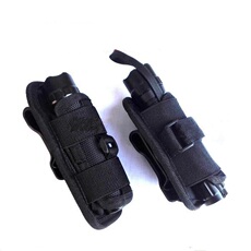 Чехол для фонарика 加厚尼龙手电套360旋转腰挂手电筒套战术防丢edc户外便携工具套子