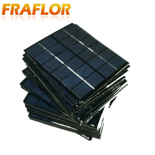 Батарея на солнечной энергии, мобильный телефон, зарядное устройство, 136×110мм, 2W, 6v