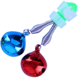 Электронный индукционный колокольчик, светящаяся лампа для рыбалки, сигнализация с аксессуарами, человеческий датчик