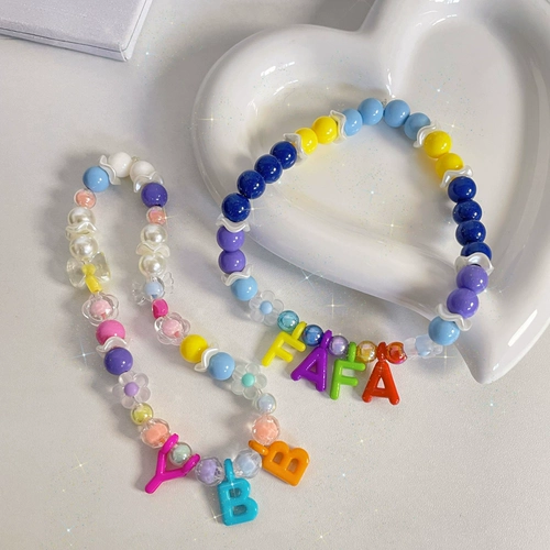 Ожерелье ручной работы, чокер, милая цепочка, подвеска из жемчуга, аксессуар, делается под заказ