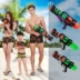 Trẻ em ba lô súng nước quà tặng siêu lớn chạy nam ngoài trời trôi trò chơi đồ chơi nước 仗 bãi biển kéo súng