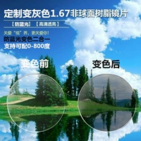 Рама+серый анти -беглый свет 1,67 объектив