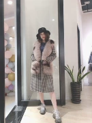 2019 phụ nữ mới khâu hai mặt cashmere nhập khẩu len mỏng thời trang - Faux Fur