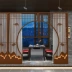 Tùy chỉnh 
            mới theo phong cách Trung Quốc vòm hang mặt trăng vách ngăn sắt rèn nhà hàng Lẩu khách sạn phòng riêng màn hình sàn nhà hàng Lưới tản nhiệt phòng ăn riêng vách ngăn phòng thờ với phòng khách 
