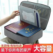 Tài liệu lưu trữ túi gia đình tài liệu gói hộ chiếu đa chức năng chứng chỉ gói thẻ kiểm tra túi lưu trữ giấy gói thông tin di động - Túi thông tin xác thực
